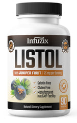 Infuzix Listol Made in USA stamp signaling high manufacturing standards.
