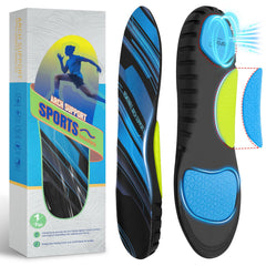 Inmoredo adjustable orthotic insoles with 5mm arch pads for daily customizable support