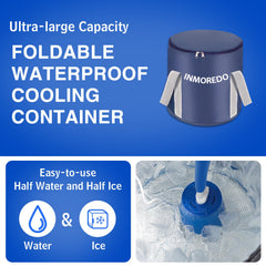 Inmoredo insulated bucket keeps cold longer for continued therapy sessions