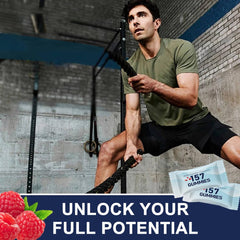 INMT 157 Gummies Raspberry travel pack demonstrates portable nutrition on the go.
