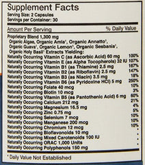 Innate Choice Vita Sufficiency bottle-side view illustrating allergen-free, organic formula
