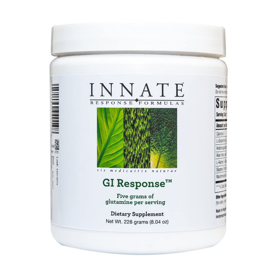 Innate Response GI Response powder tub ready for daily gut support.