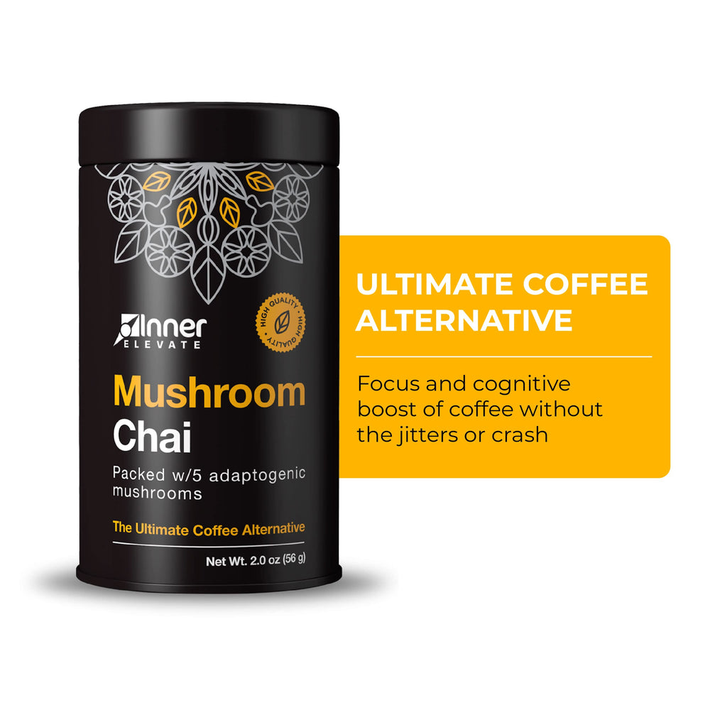 Inner Elevate product shot, a ready-to-prepare chai ritual for mindful moments.