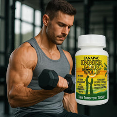 Inner Man Gold daily-use tablets for routine wellness.