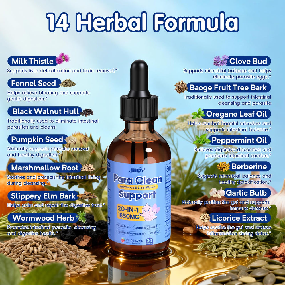 INNIOXV Parasite Cleanse family use fits busy daily life.