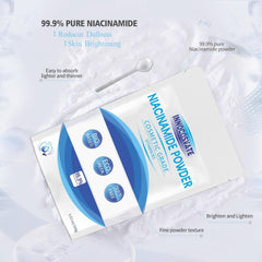 INNOCOSVATE niacinamide powder with low nicotinic acid residue, suitable for sensitive skin.