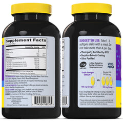 Kitchen counter with InnovixLabs omega-3 bottle on display