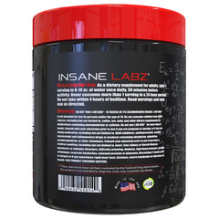 Insane Labz I Am God Orange flavor label communicates energized endurance for tough workouts.