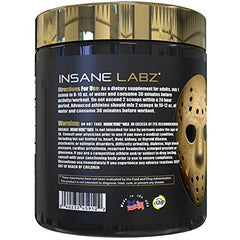 Insane Labz Insane Veinz Gold gummy-candy flavor visual suggests tasty pre-workout ritual