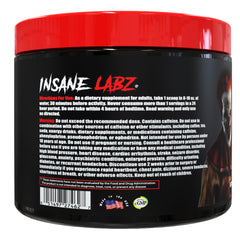Serving scoop beside the Psychotic Diablo label indicating appetite support potential.