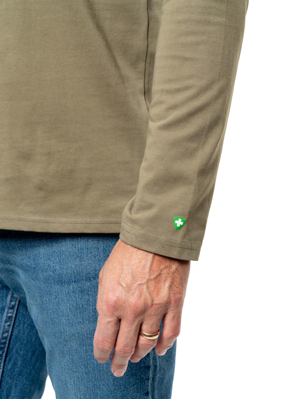 Outdoor wear with Insect Shield shirt repelling insects