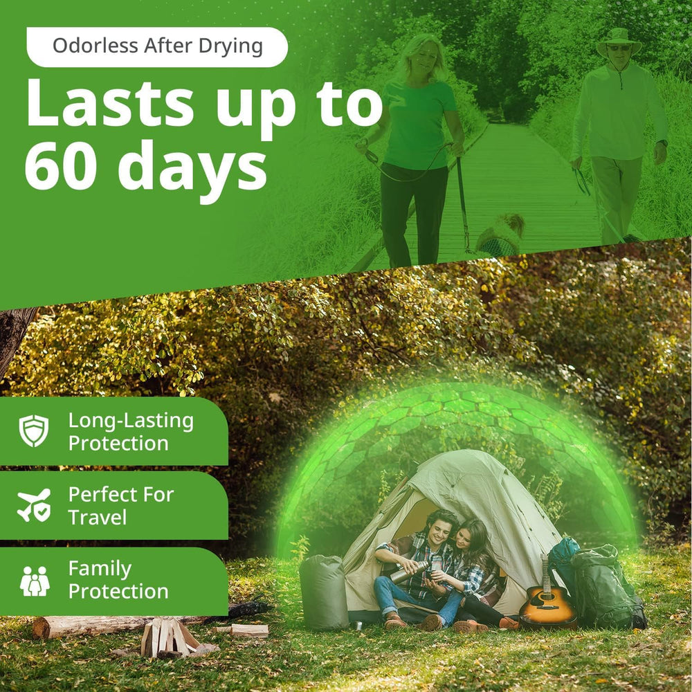 Insect Shield treated sleeping bag for a more comfortable camp rest.