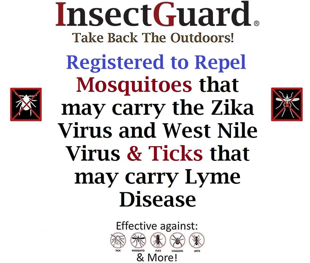 InsectGuard tick gaiters 10-inch extra-wide cuff for over-sized boots.