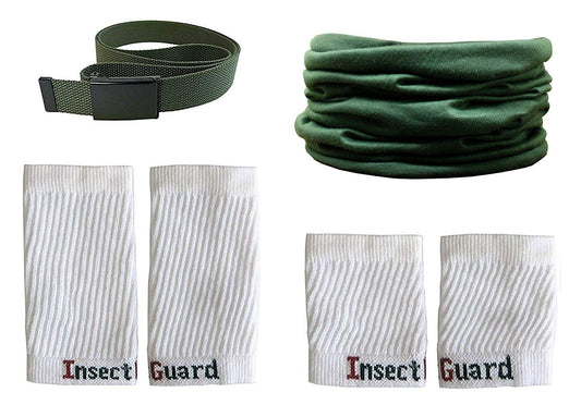 InsectGuard tick gaiters belt length adjustable for a comfortable fit
