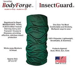 InsectGuard tick gaiters white sleeve cuffs 4 inches secure wear