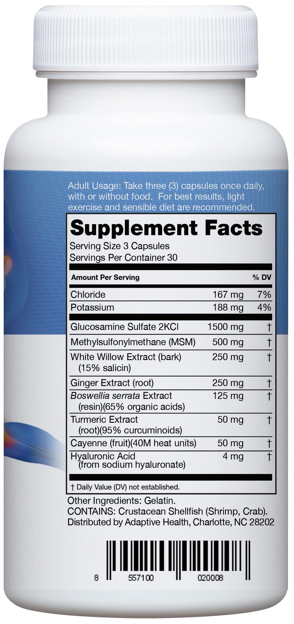 Instaflex capsules closeup for easy daily use and routine