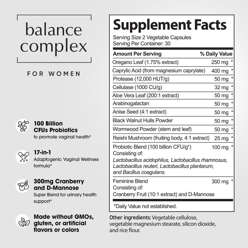 Instant Brands Balance Complex capsules ready for daily use in routine