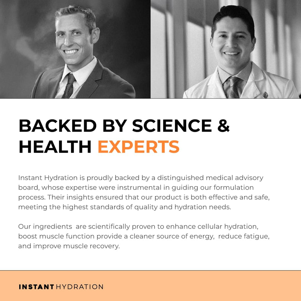 Instant Hydration keto vegan gluten-free non-GMO credentials