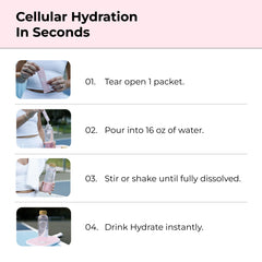 Pouring Instant Hydration into a water bottle during a gym session