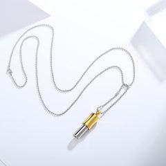 Insyoho mindfulness gold necklace for stress relief and concentration