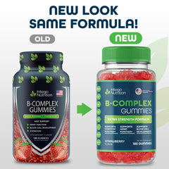 INTEGO Nutrition Vitamin B Complex Gummies serving idea for daily use.