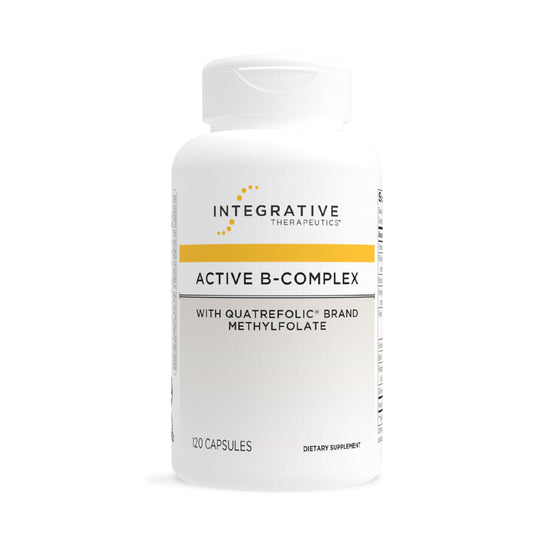 Integrative Therapeutics Active B-Complex bottle with capsules for daily energy support.