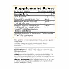 Integrative Therapeutics Berberine Complex capsules ready for easy daily use