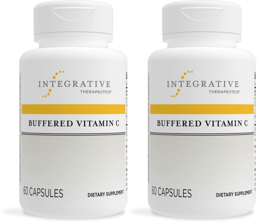 Integrative Therapeutics Buffered Vitamin C bottle showing daily antioxidant support
