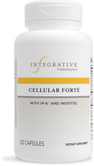 Integrative Therapeutics Cellular Forte bottle showing vegan, gluten-free formula for immune support.