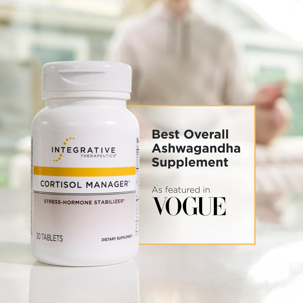 Integrative Therapeutics Cortisol Manager capsules image for easy daily use
