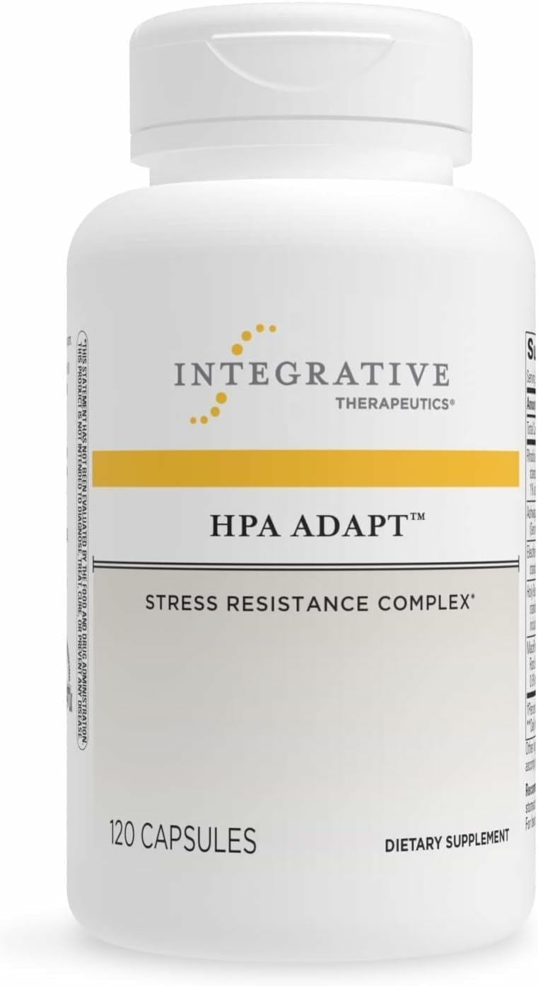 Integrative Therapeutics HPA Adapt bottle and label supports stress response