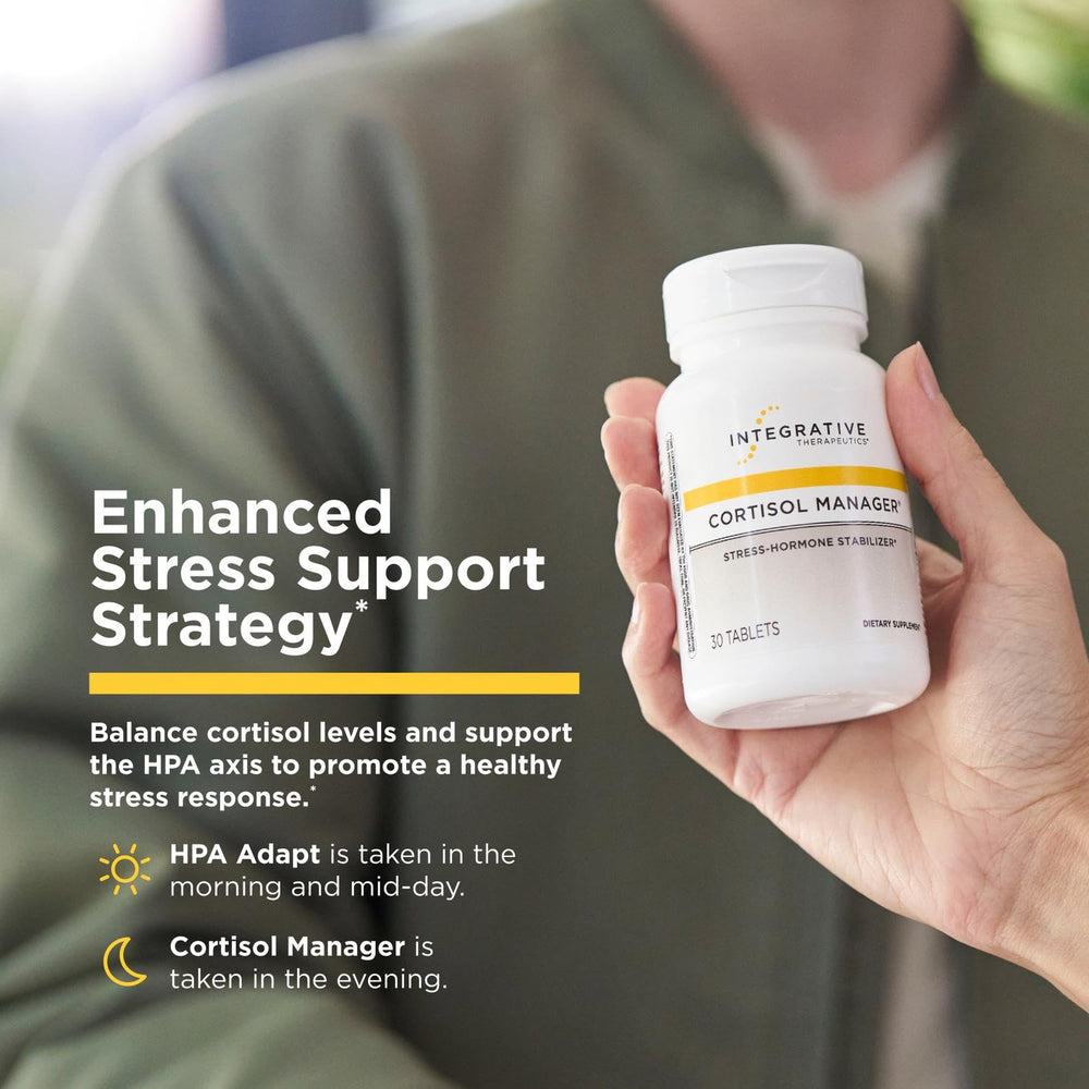 Integrative Therapeutics HPA Adapt bottle with adaptogenic herbs for stress balance