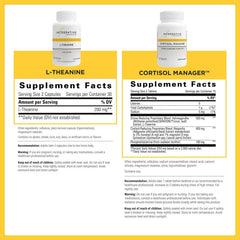 Integrative Therapeutics L-Theanine bottle promoting relaxed focus during the day