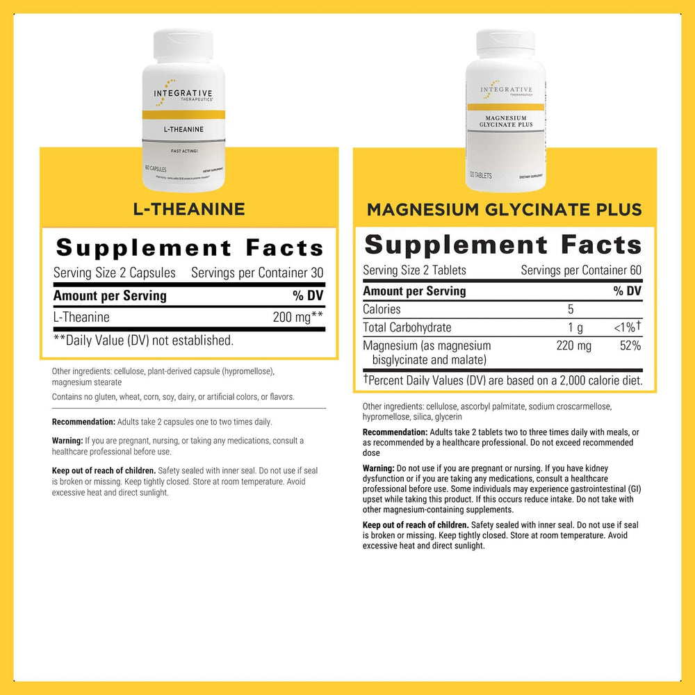Integrative Therapeutics Magnesium Glycinate Plus bottle supports heart and muscles