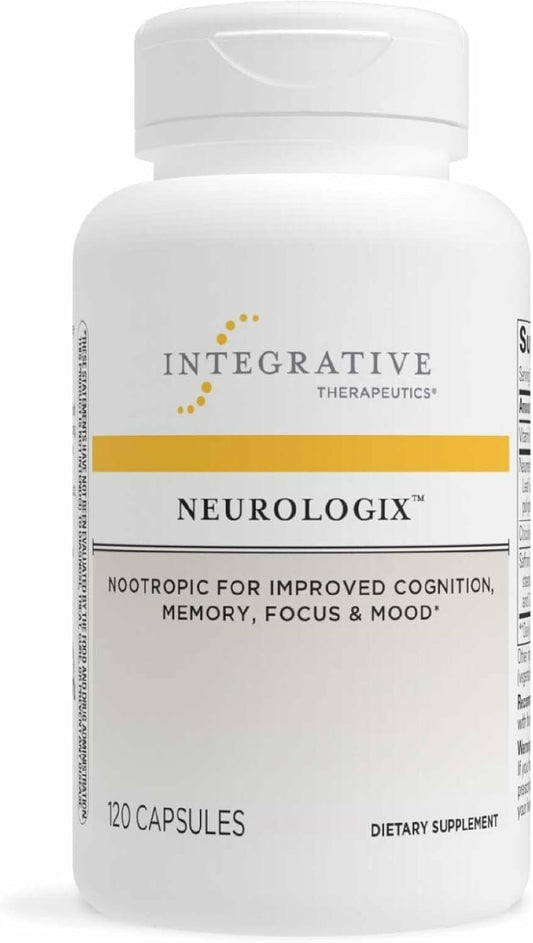 Neurologix bottle front from Integrative Therapeutics showing focused design for daily use
