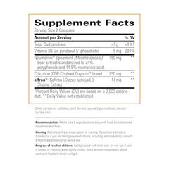 Integrative Therapeutics Neurologix capsules close-up highlighting non-stimulant potential