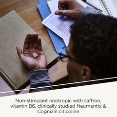 Integrative Therapeutics Neurologix spearmint extract visualization implying focus support