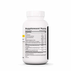 Integrative Therapeutics Testosterone Formula capsules closeup highlights vegetarian capsules for convenient daily use.