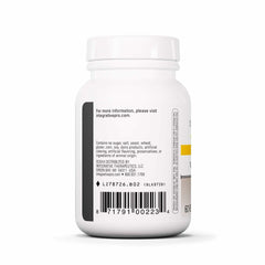 Integrative Therapeutics Vitex Extract label notes 0.5% agnusides per serving