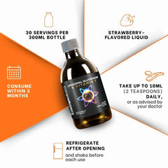Intelligent Labs bottle-refrigeration-note indicates refrigeration after opening to preserve freshness.