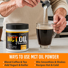 Intentionally Bare MCT Powder vegan-friendly ingredient supports clean energy routine.