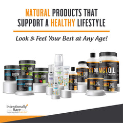 Intentionally Bare organic coconut oil capsules vegan-friendly formula suitable for plant-based diets