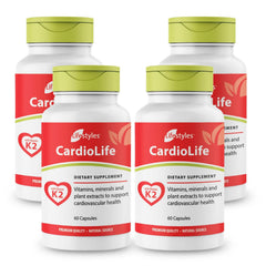 Intra CardioLife bottle for daily heart health support and energy.