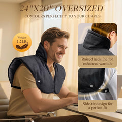 InVarme elevated neck design demonstrates secure, comfortable wear.