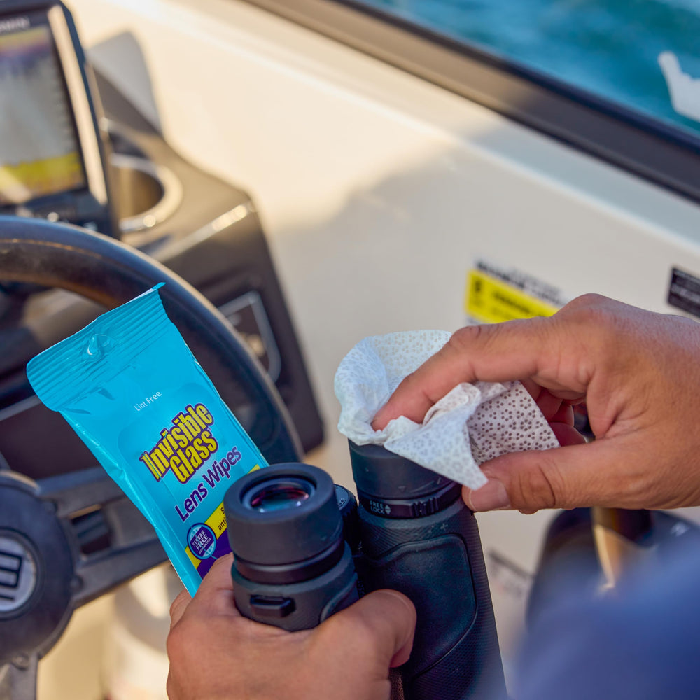 Invisible Glass Lens Wipes are safe on anti-reflective coatings.