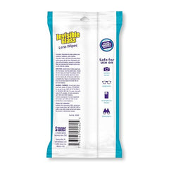 Invisible Glass Lens Wipes cleaning glasses for streak-free clarity.