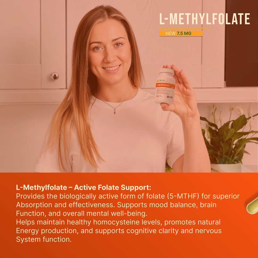 INVITA bottle back with nutrition facts and gluten-free, non-GMO notes