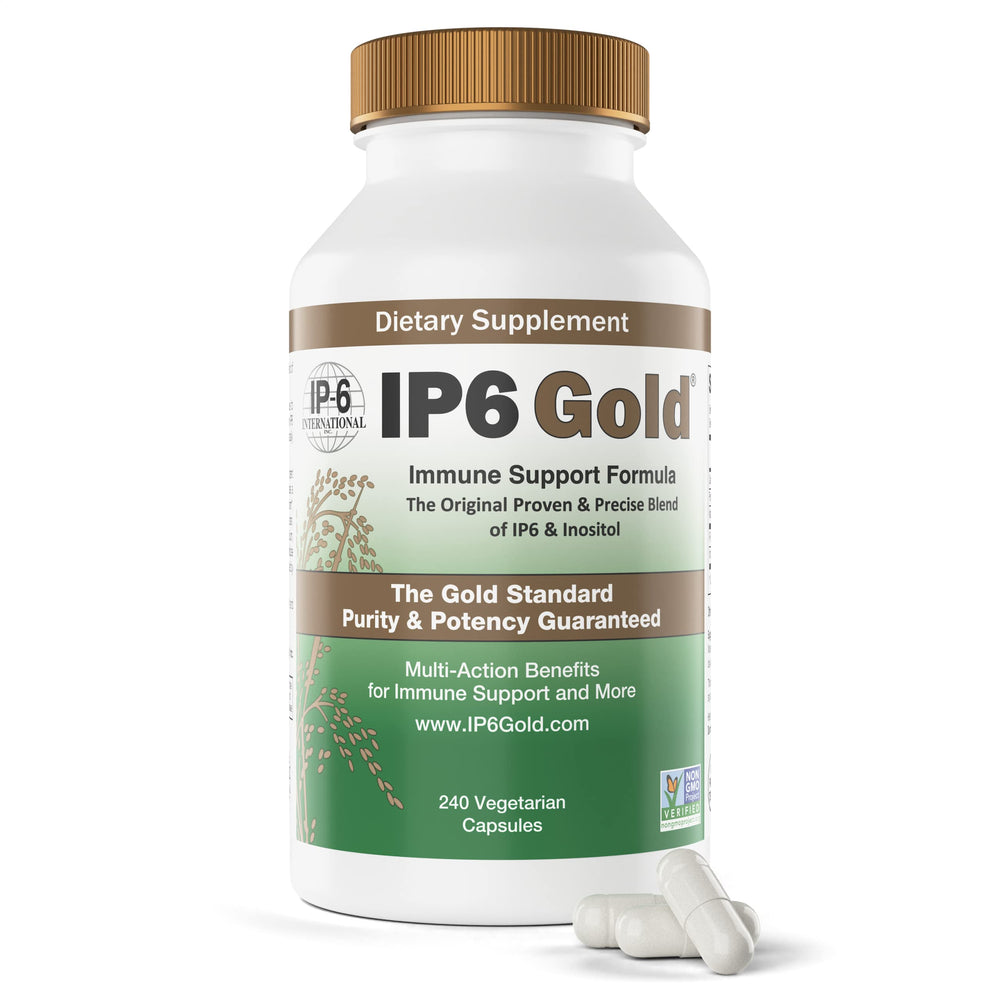 IP6 Gold non-GMO verified label emphasizes trusted sourcing and quality control.