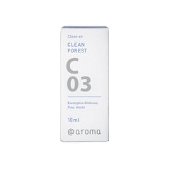 IPPINKA Clean Forest bottle closeup highlights pine and hinoki notes for a calming mood