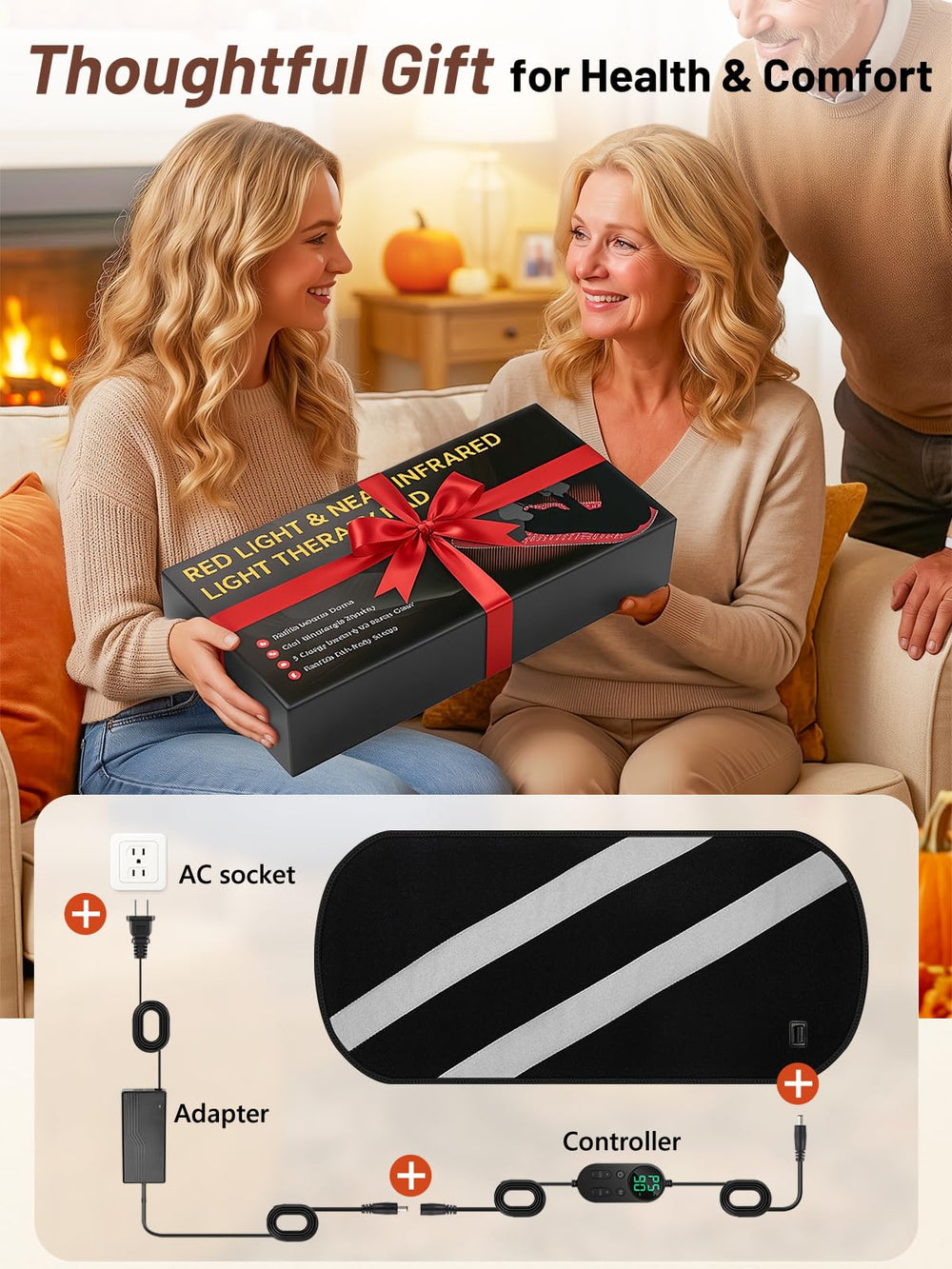 IRELEX home wellness tool supports mood and sleep in nightly routines.